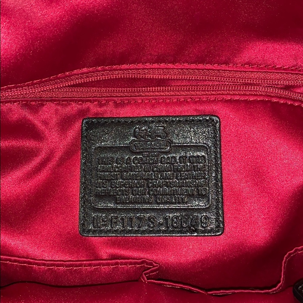 Authentic Coach Purse - Picture 5 of 8